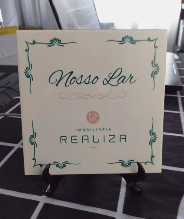 Porta retrato de Azulejo Personalizado