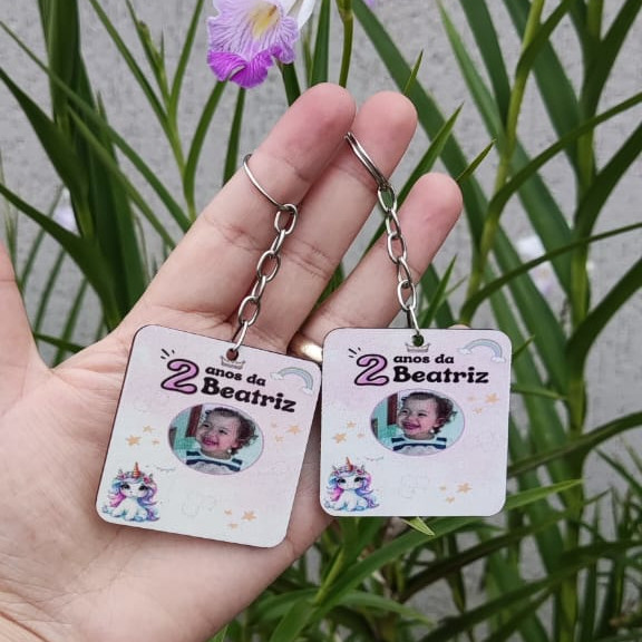 Chaveiro MDF personalizado