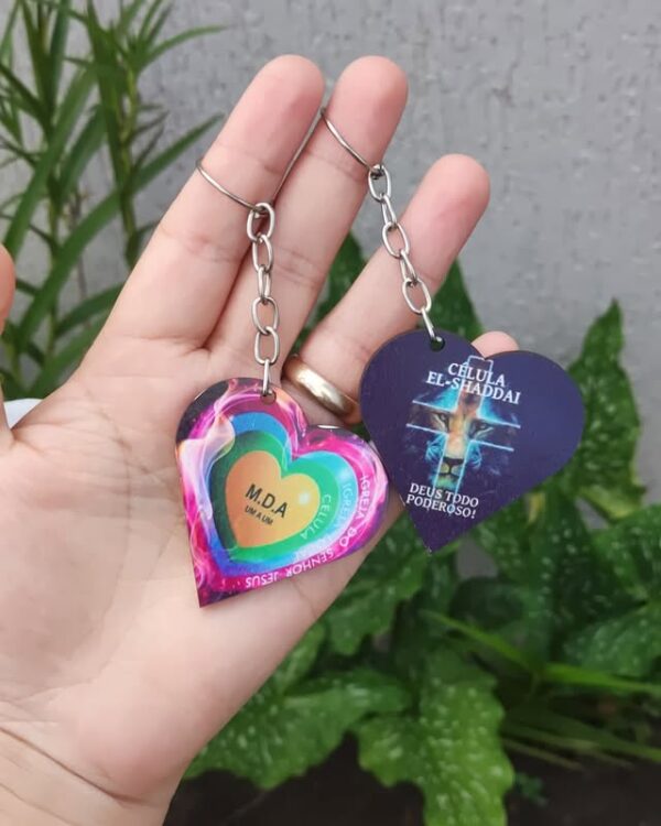 Chaveiro MDF personalizado